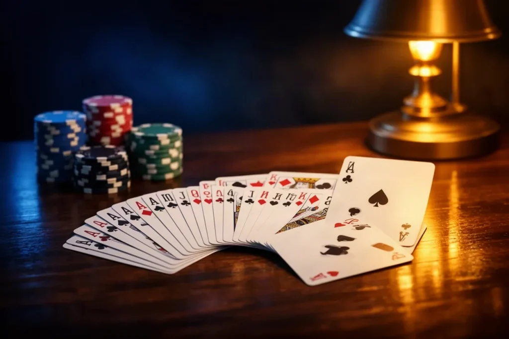 Ảnh minh hoạ bộ bài xoè quạt cho mục tổng quan game bài NEW88